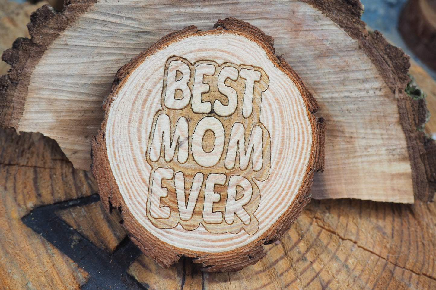 "Best Mom Ever" Coasters - 4pc