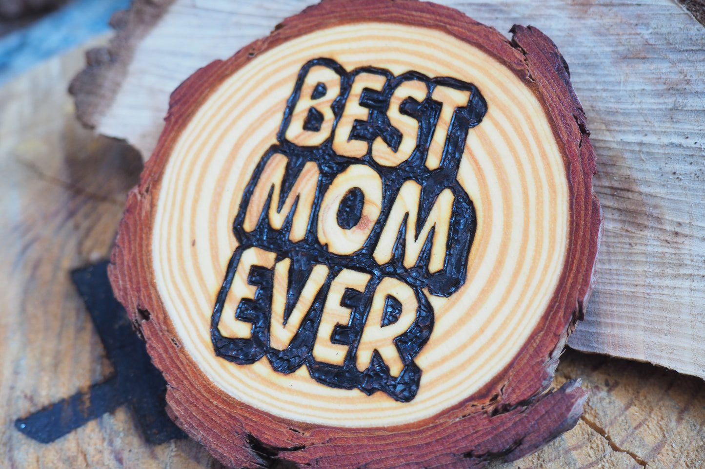 "Best Mom Ever" Coasters - 4pc