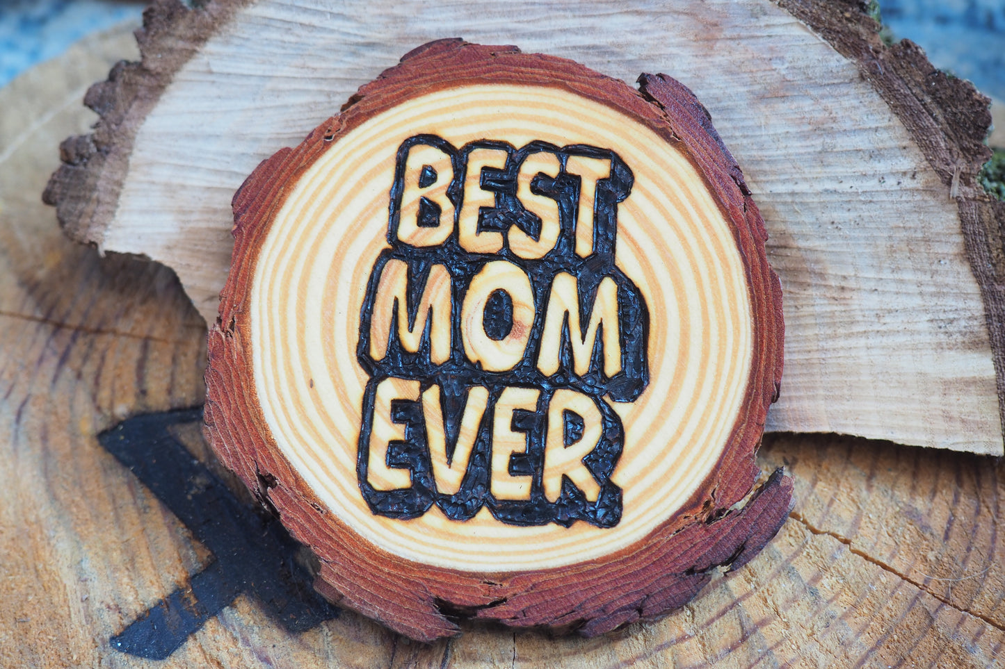 "Best Mom Ever" Coasters - 4pc