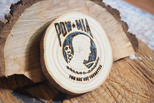 "POW - MIA" Coasters - 4pc