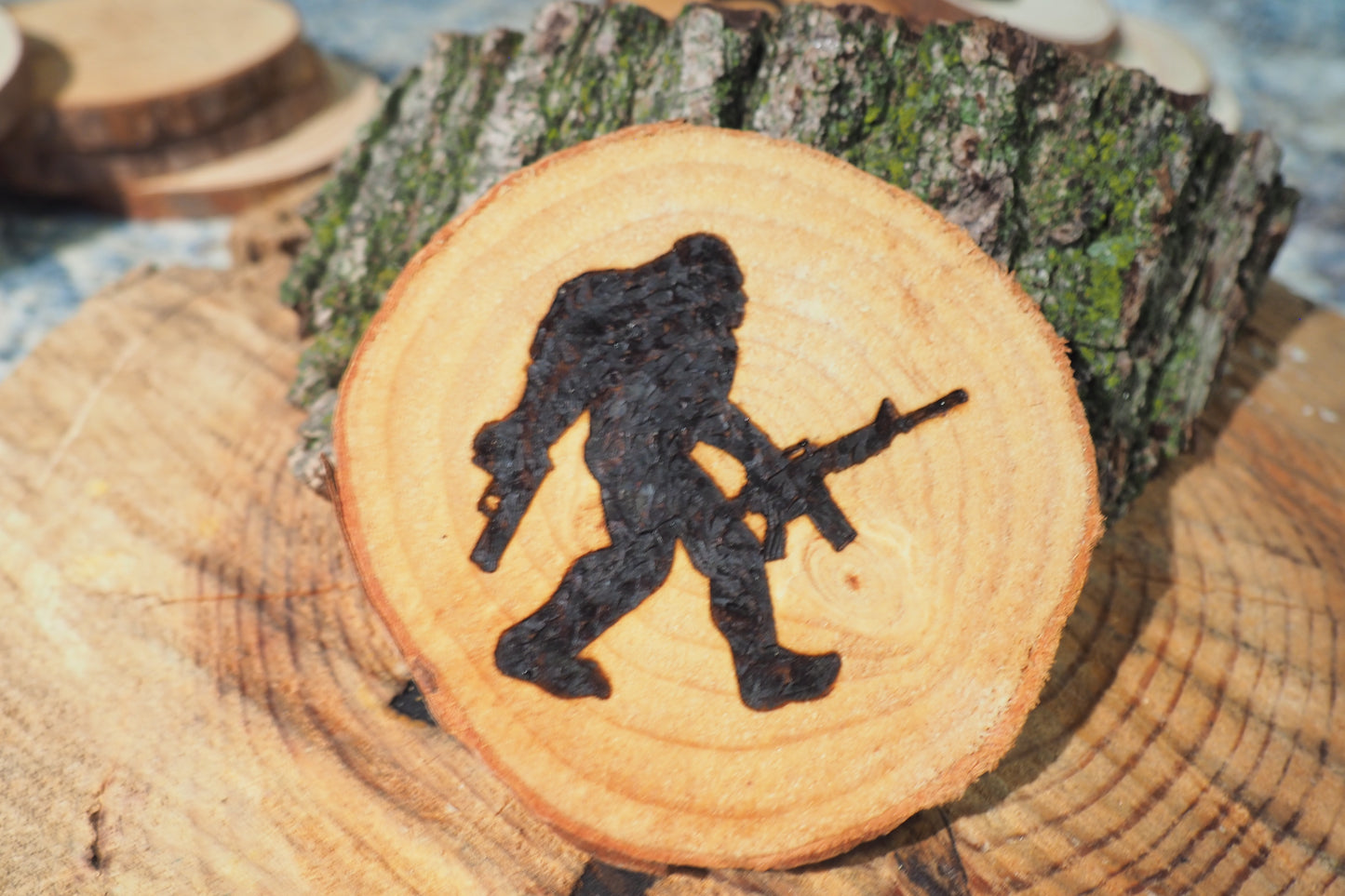 "Armed to the Feet" Coasters - 4pc