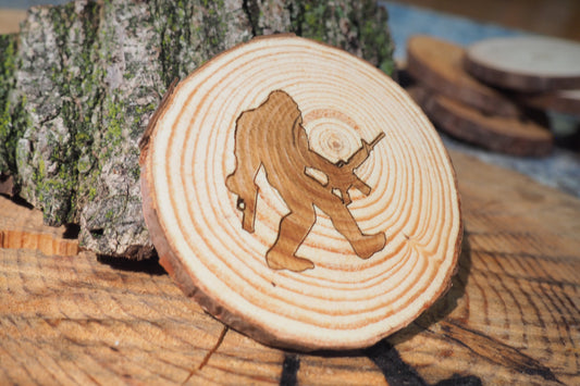 "Armed to the Feet" Coasters - 4pc