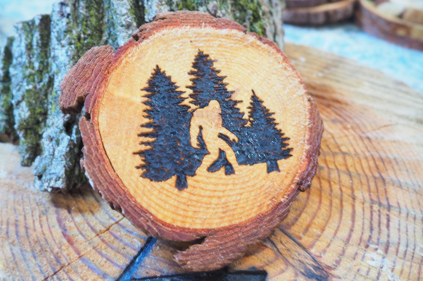 "In the Woods" Coasters - 4pc