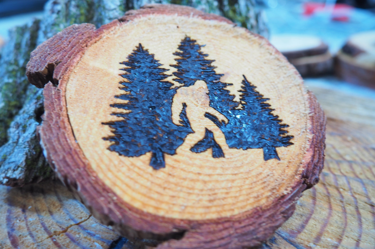 "In the Woods" Coasters - 4pc