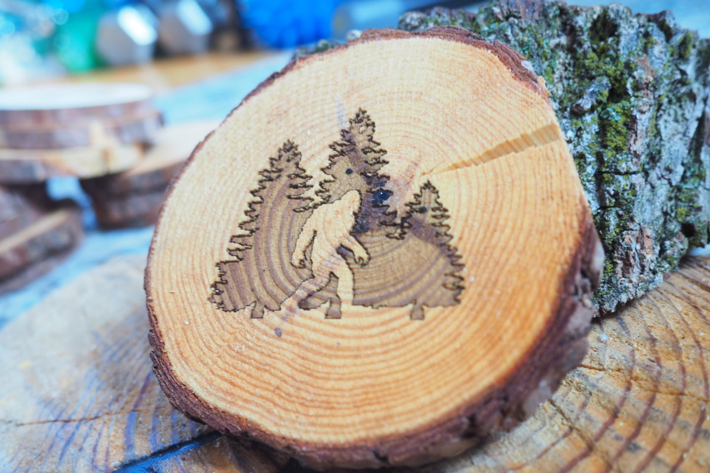 "In the Woods" Coasters - 4pc