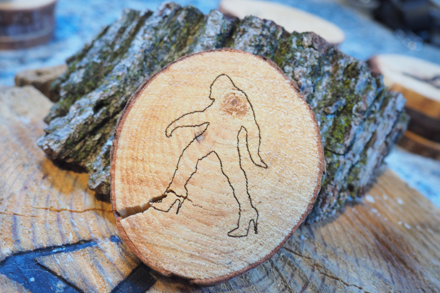 "Ladyfoot" Coasters - 4pc